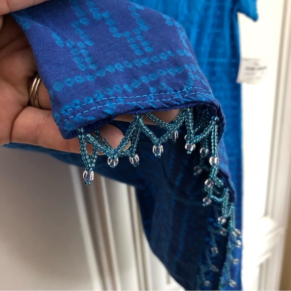 🥳HOST PICK🥳 NWT Free People ladies beaded t-shirt - Picture 5 of 13